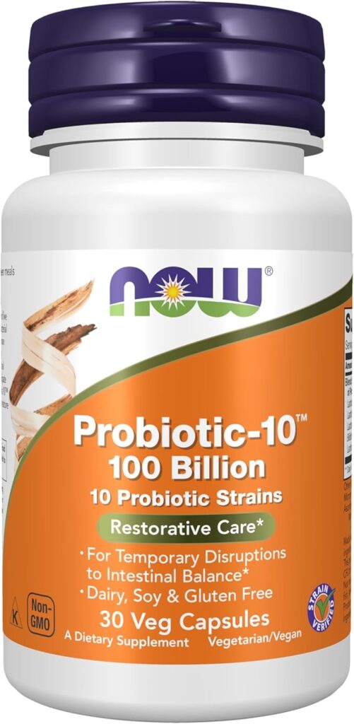 Probiotic-10 100 Billion 30 kapsula NOW Foods