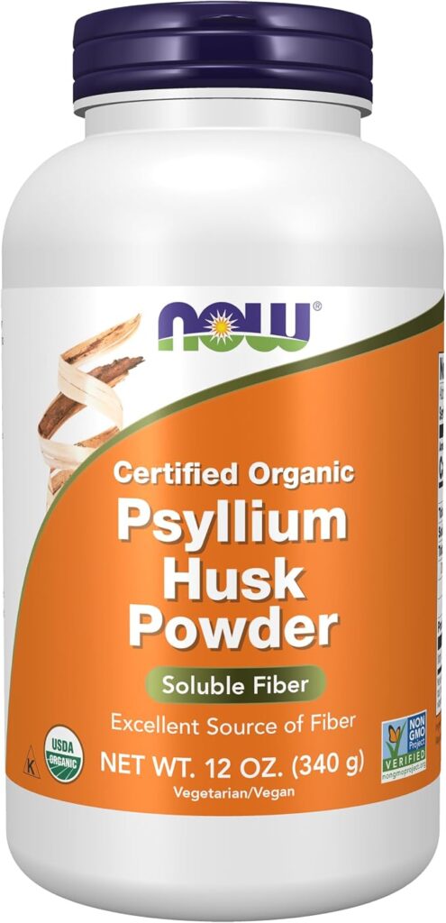 Psyllium Husk Powder 340 g NOW Foods