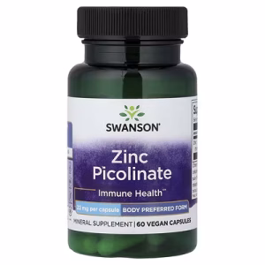 Zinc Picolinate 22mg 60caps Swanson