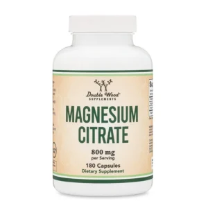 Magnesium Citrate 800 mg 180 kapsula Double Wood Supplements